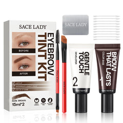 SACE LADY front packaging showing dark brown kit and clear benefits