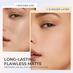 SACE LADY open compact with mirror showing easy on-the-go application benefit