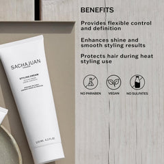 SACHAJUAN texture close-up revealing creamy formula for easy application