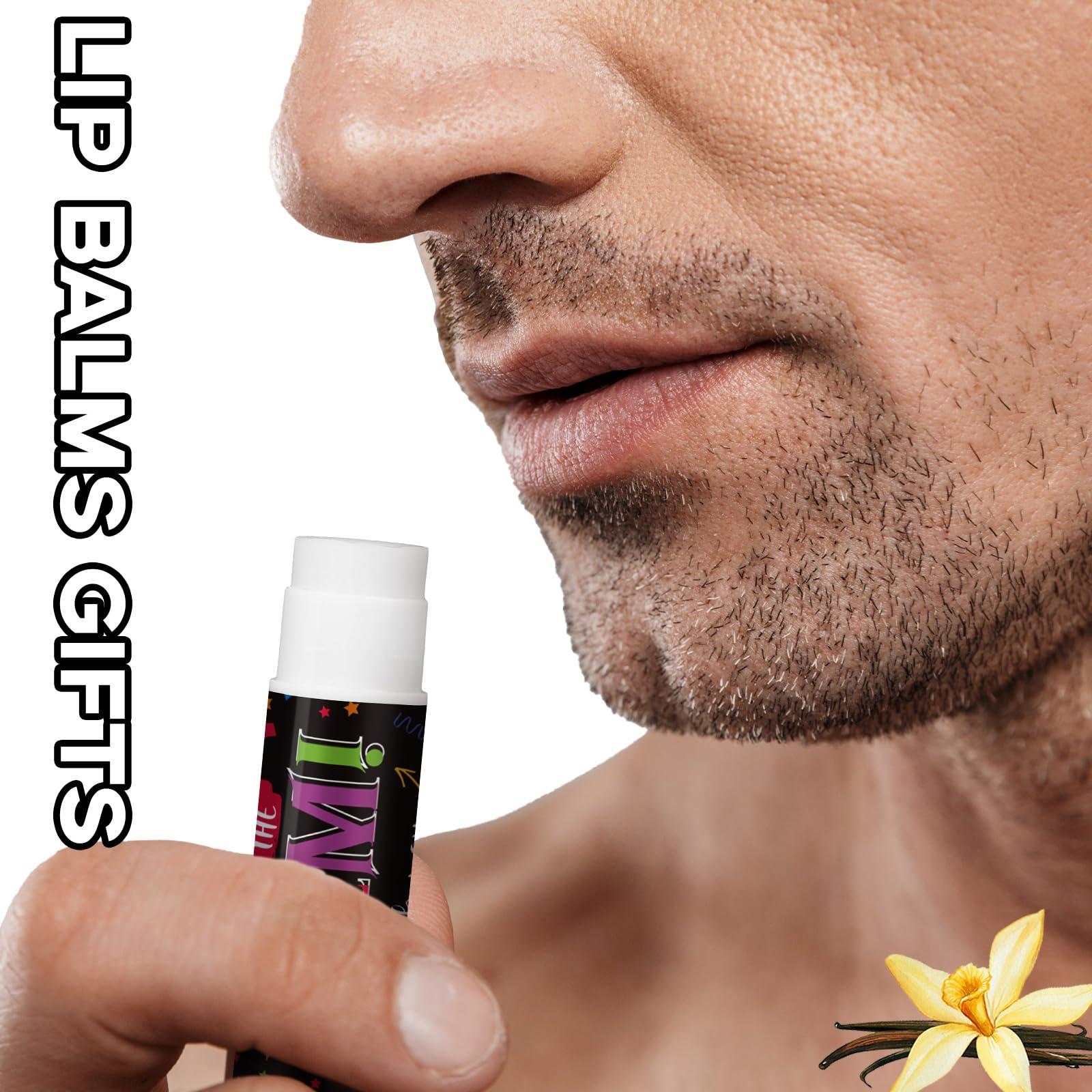 Sacubee lip balm held in hand showing travel-friendly size and ease