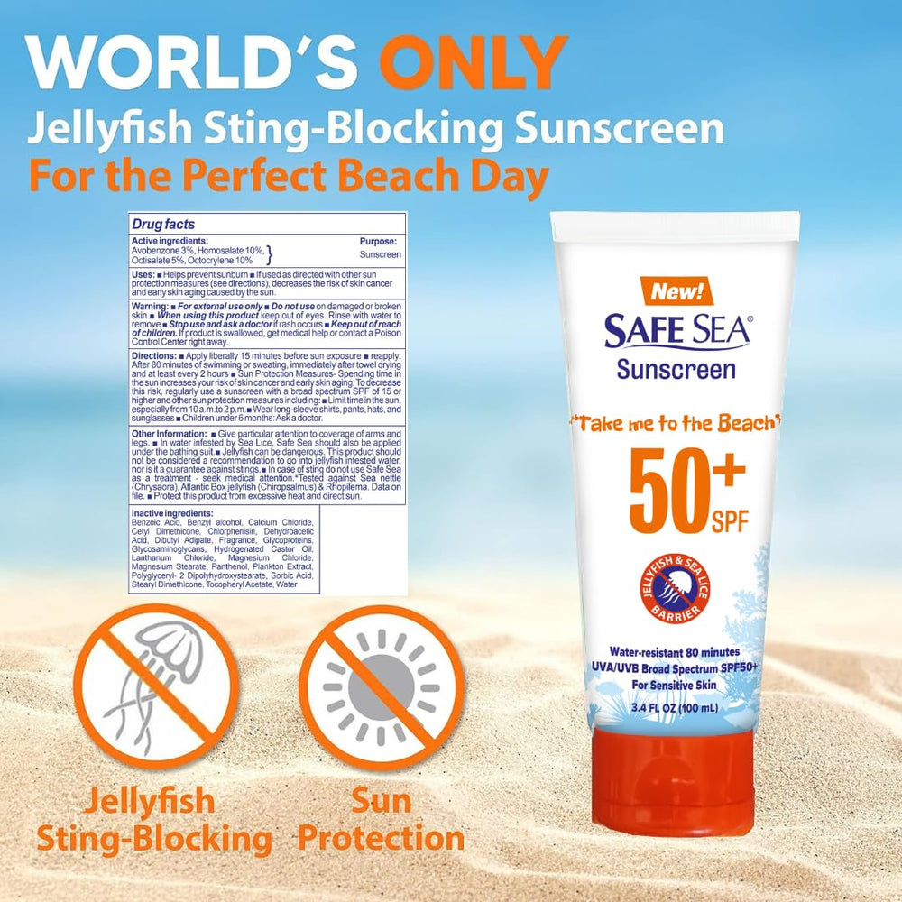 SAFE SEA cream texture close-up, showing smooth moisturizing benefit