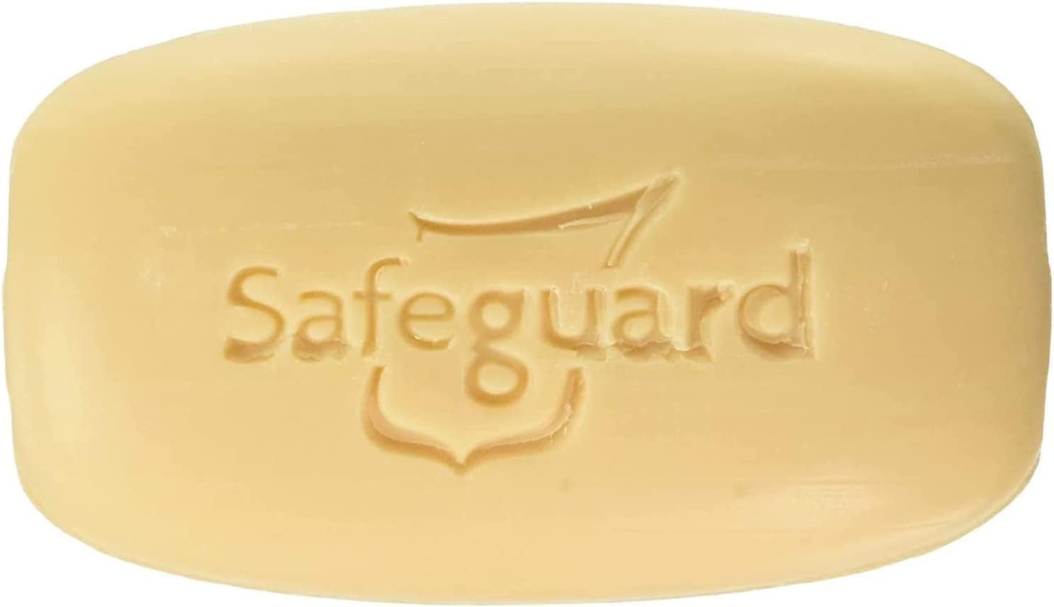 Safeguard bar close-up texture highlighting gentle cleansing surface