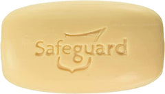 Safeguard bar close-up texture highlighting gentle cleansing surface