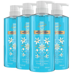 Safeguard front packaging showing bottle and fresh clean scent benefit