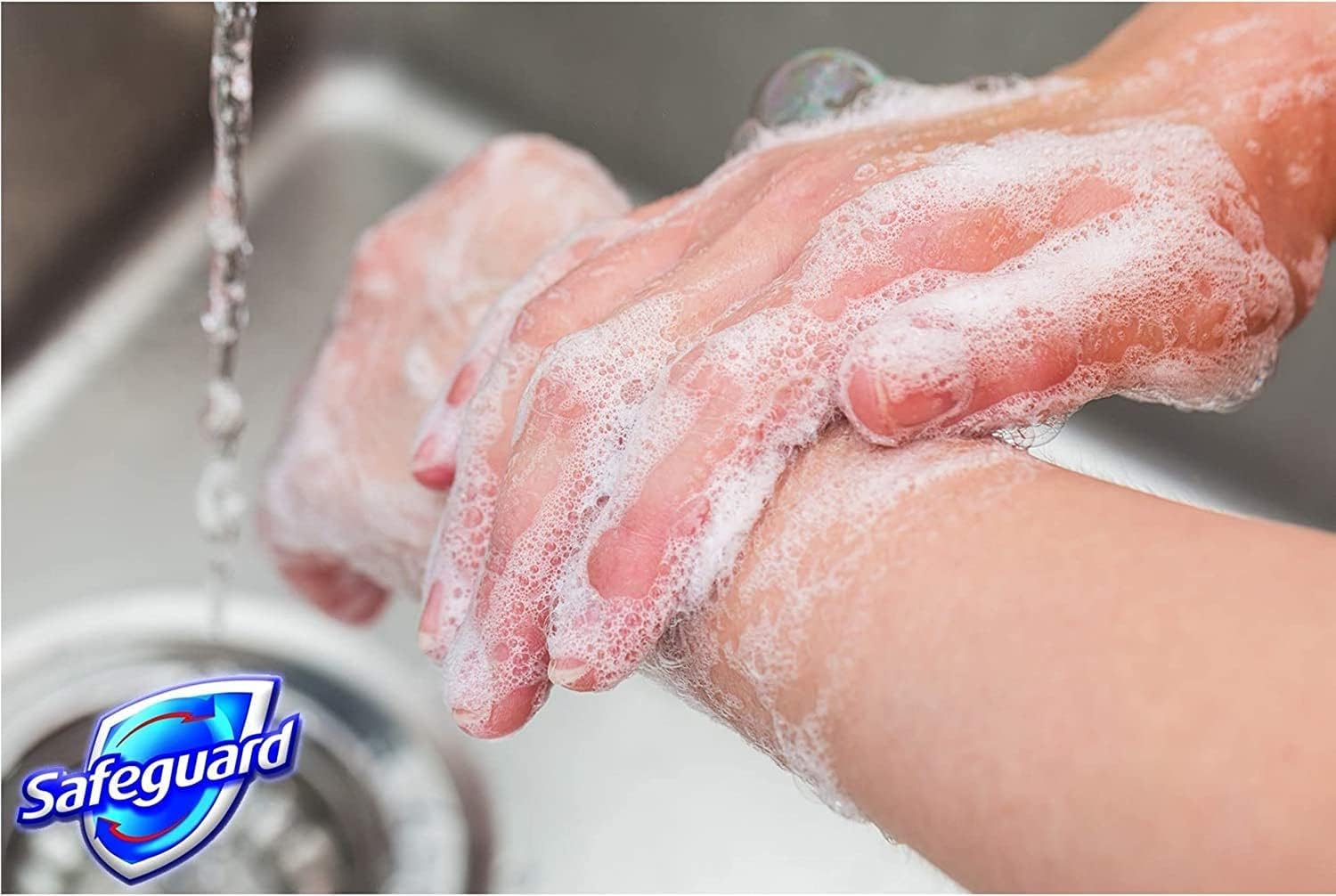 Safeguard lather in hand demonstrating effective micellar cleaning
