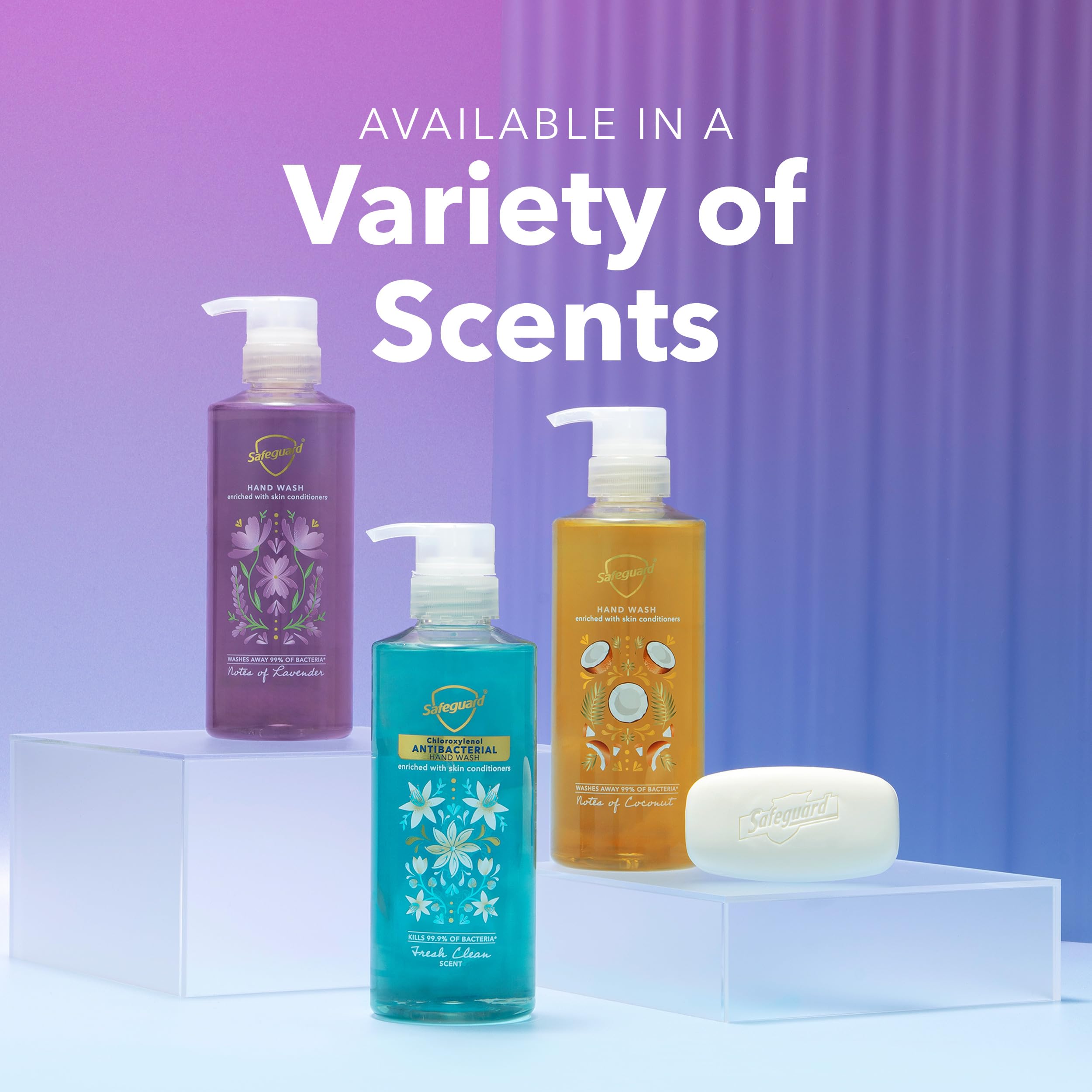 Visual concept of moisturizer with Safeguard symbol showing skin-conditioning benefit