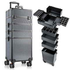 SAFESHOWER front view showing full case and organized compartments for quick access
