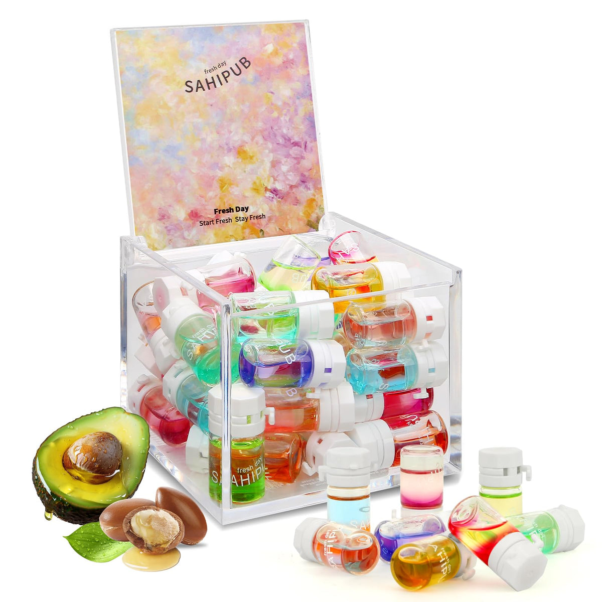 SAHIPUB front packaging displaying 40 capsules and benefits
