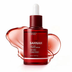 sahnah front packaging showing bottle and label and benefits