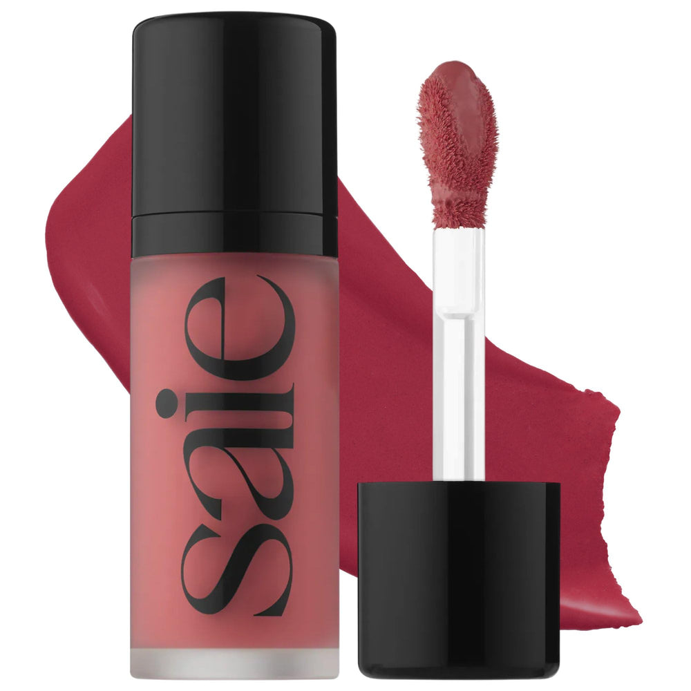 Saie front packaging showing product tube and label for shelf-ready appeal