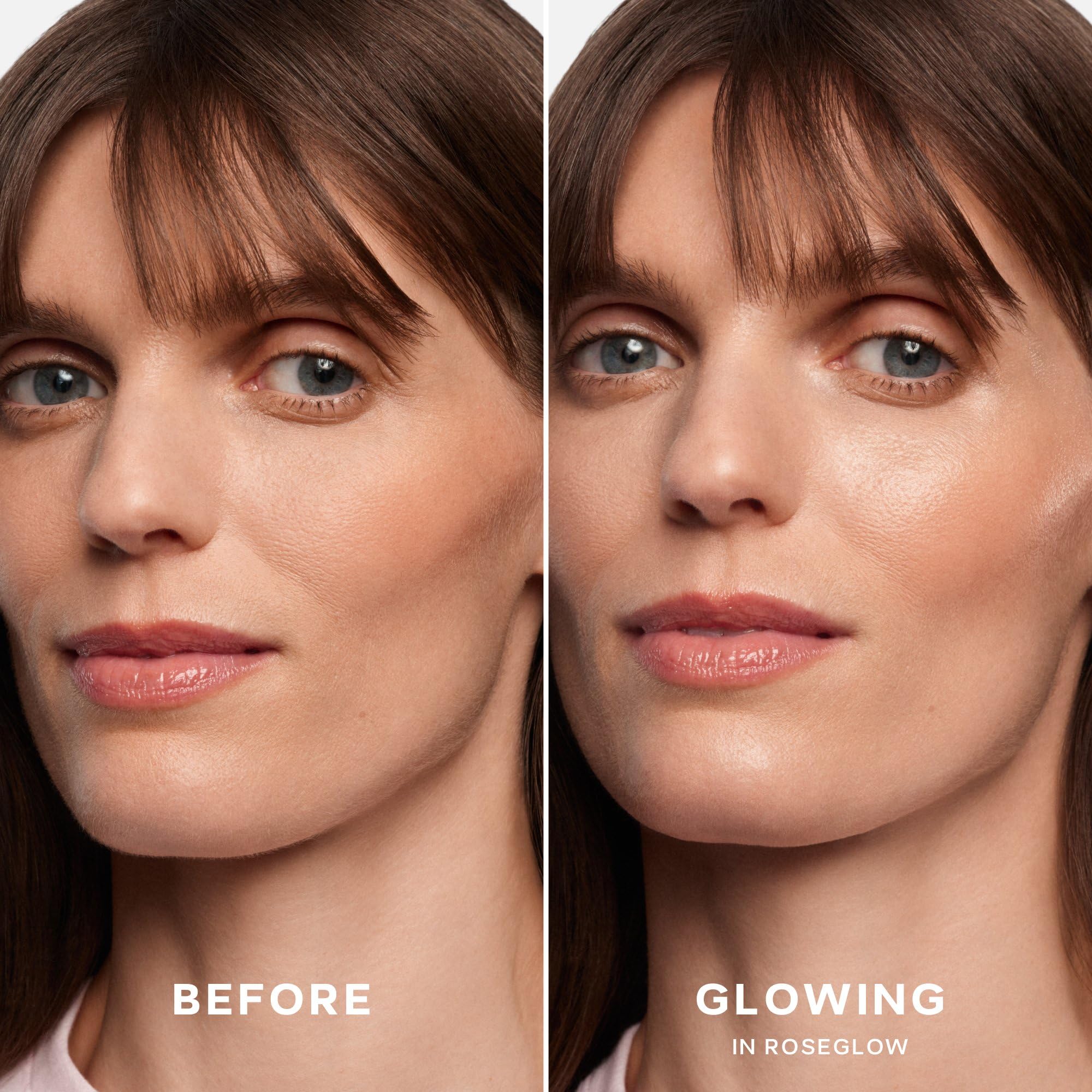Saie mini Glowy Super Gel close-up texture revealing lightweight gel glow and blendability