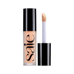 Saie Slip Tint front packaging showing sleek tube and shade number, indicates easy daily use