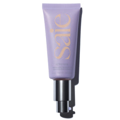 Saie Sunvisor front bottle showing label and SPF benefit