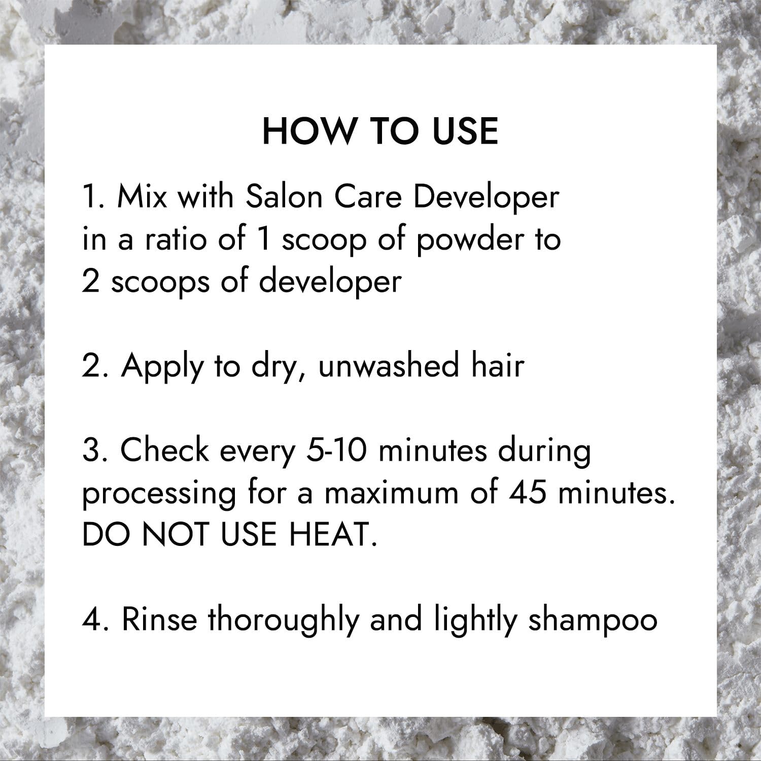 Salon Care next to a ruler to show 1 lb scale and value benefit