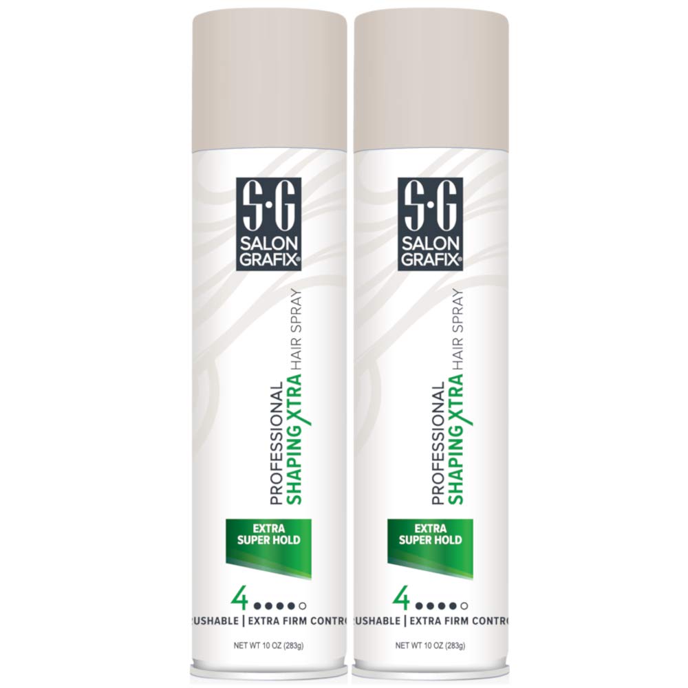 Salon Grafix front packaging showing professional hold and fresh scent benefit