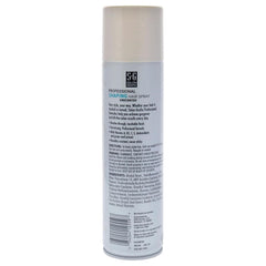 Salon Grafix spray in use applying brushable hold that supports reshaping