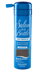 Salon in a Bottle front can view showing label and shade for quick recognition and convenience