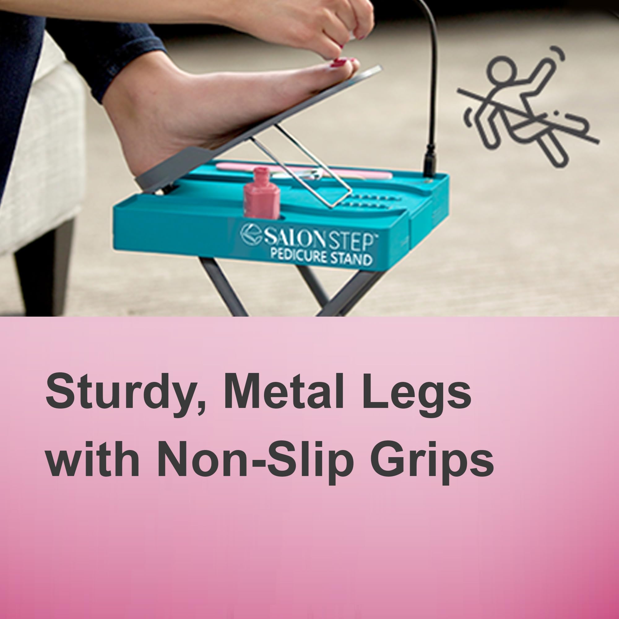 Salon Step cushion texture closeup providing comfort and gentle support