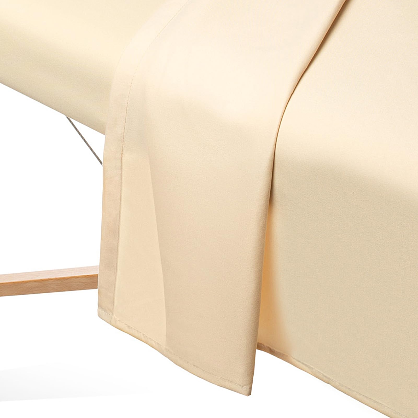 Saloniture face cradle cover detail showing snug elastic and clean finish
