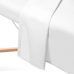 Saloniture face cradle cover detail showing snug fit and easy protection