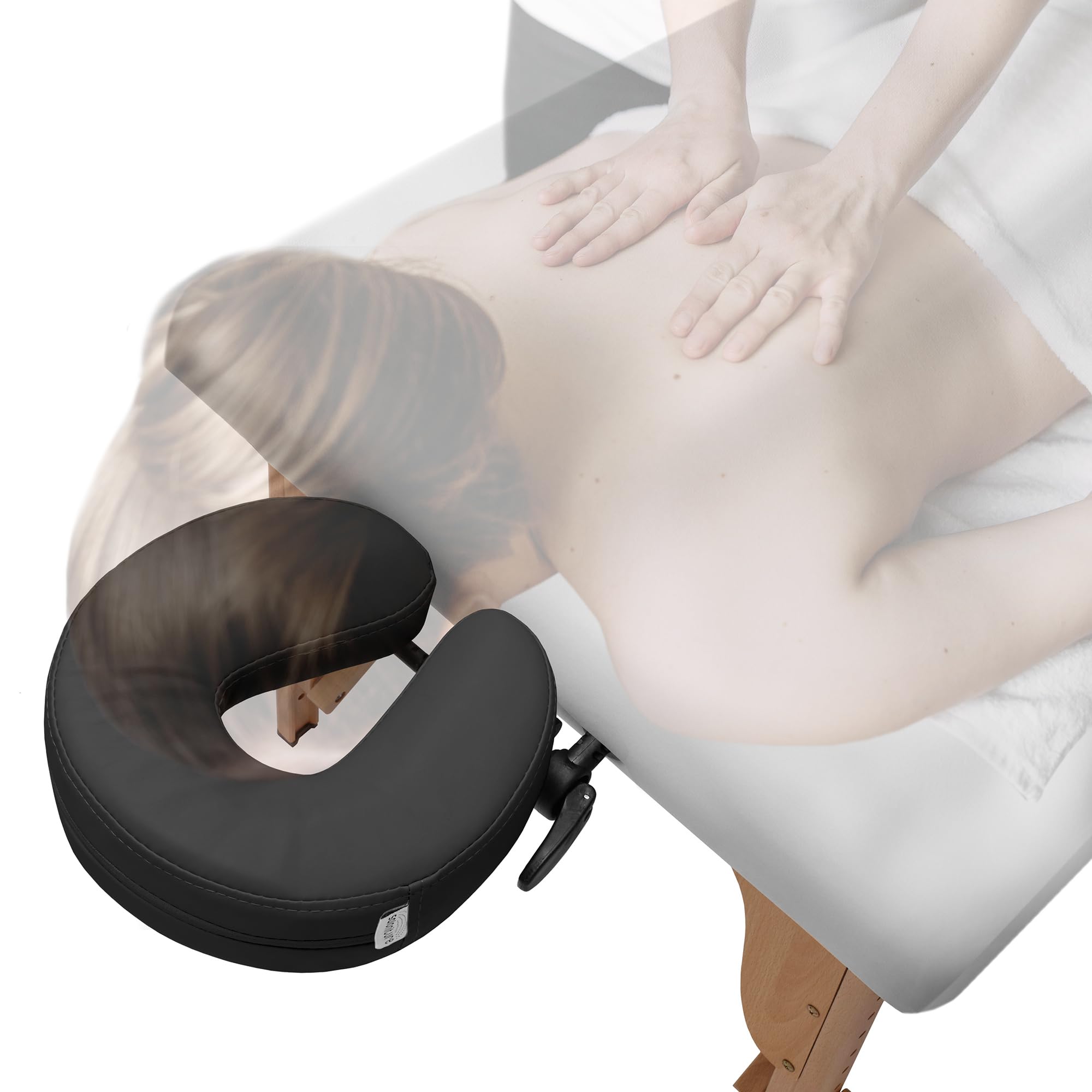 Saloniture lifestyle image of therapy session demonstrating comfort and professional use