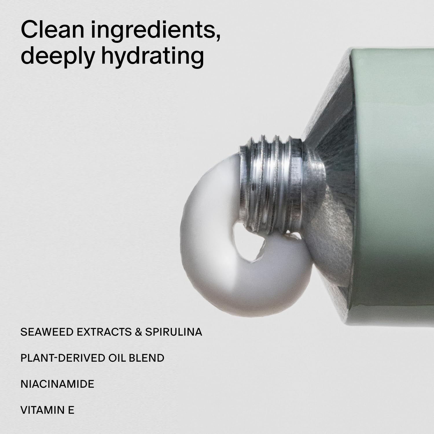 Salt & Stone lotion texture close-up highlighting quick absorption
