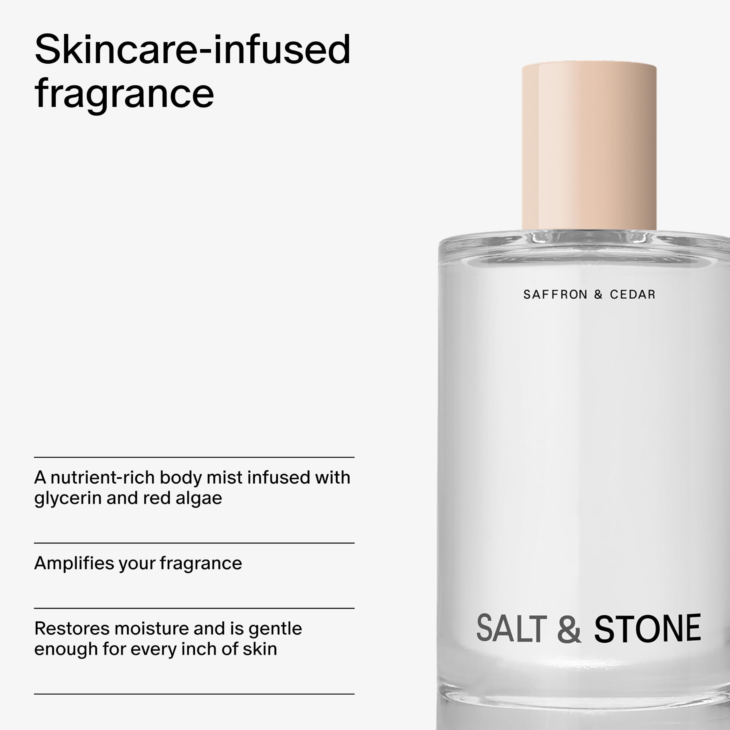 Salt & Stone spritz on neck and wrist for quick refreshment