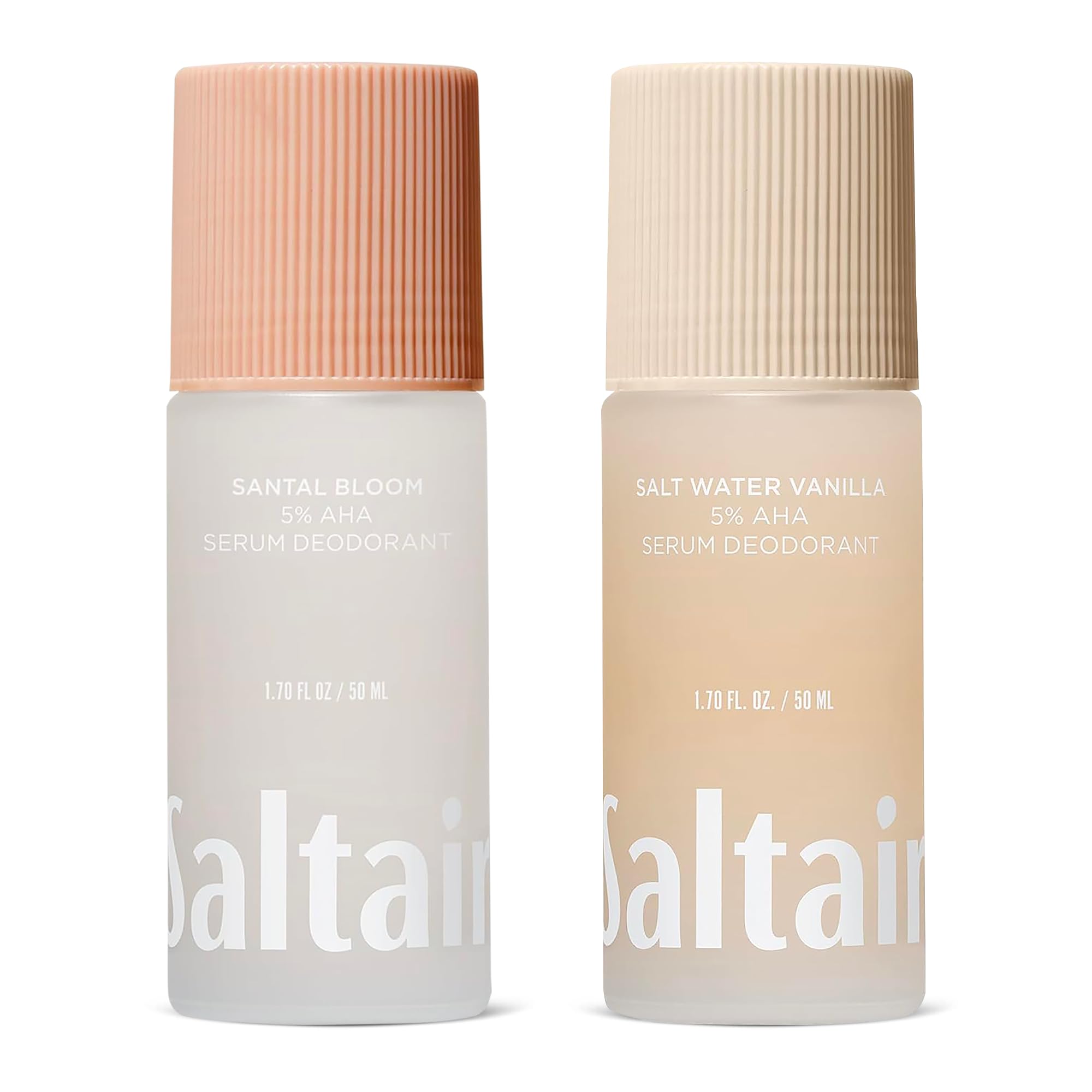 Saltair front view of 2-pack showing labels and benefits