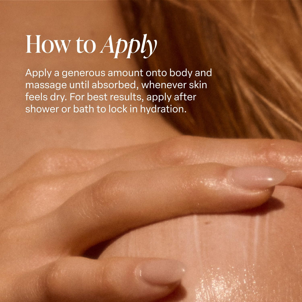 Saltair lotion applied on forearm demonstrating quick hydration benefit