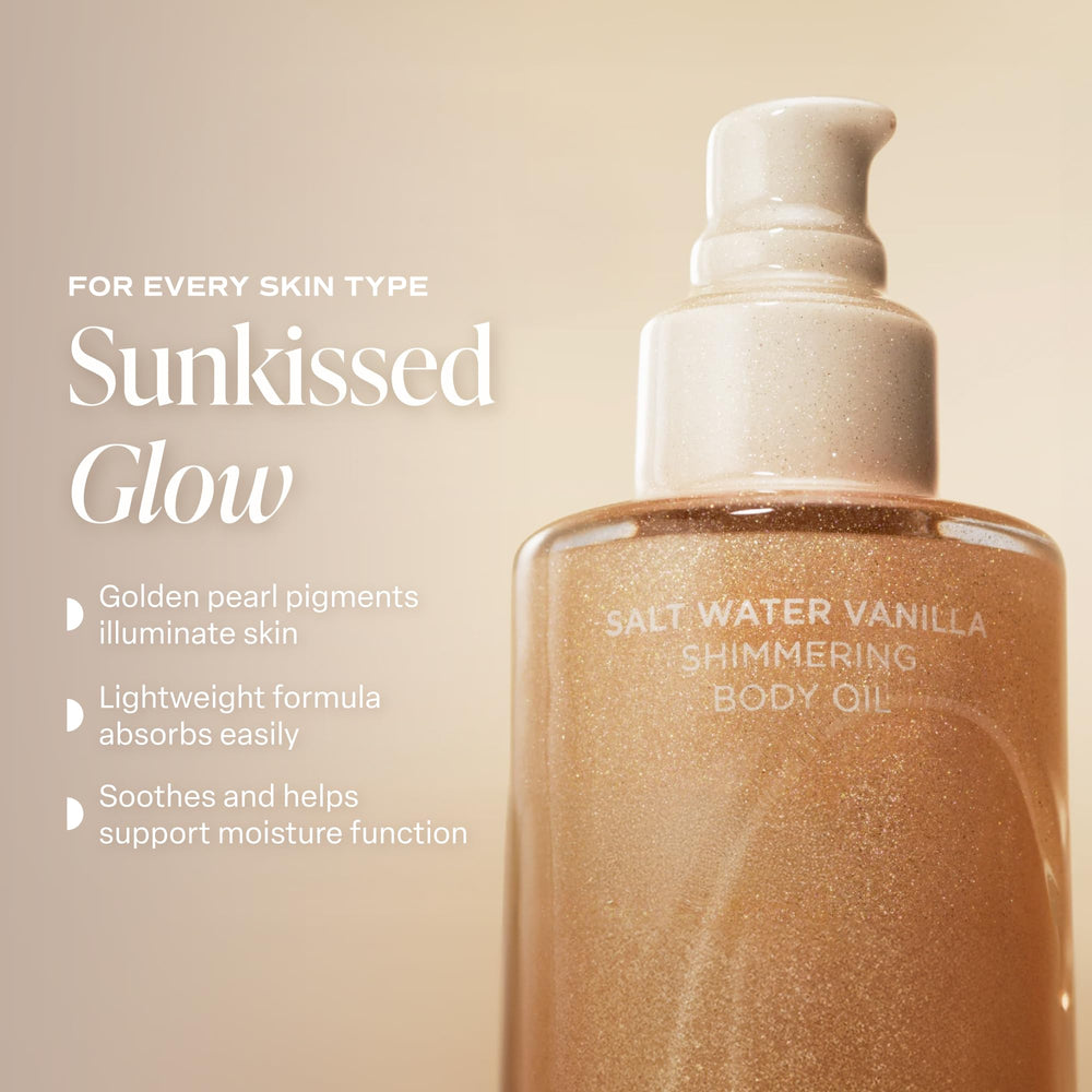 Saltair key oils kukui, cacay, squalane visual highlighting nourishment