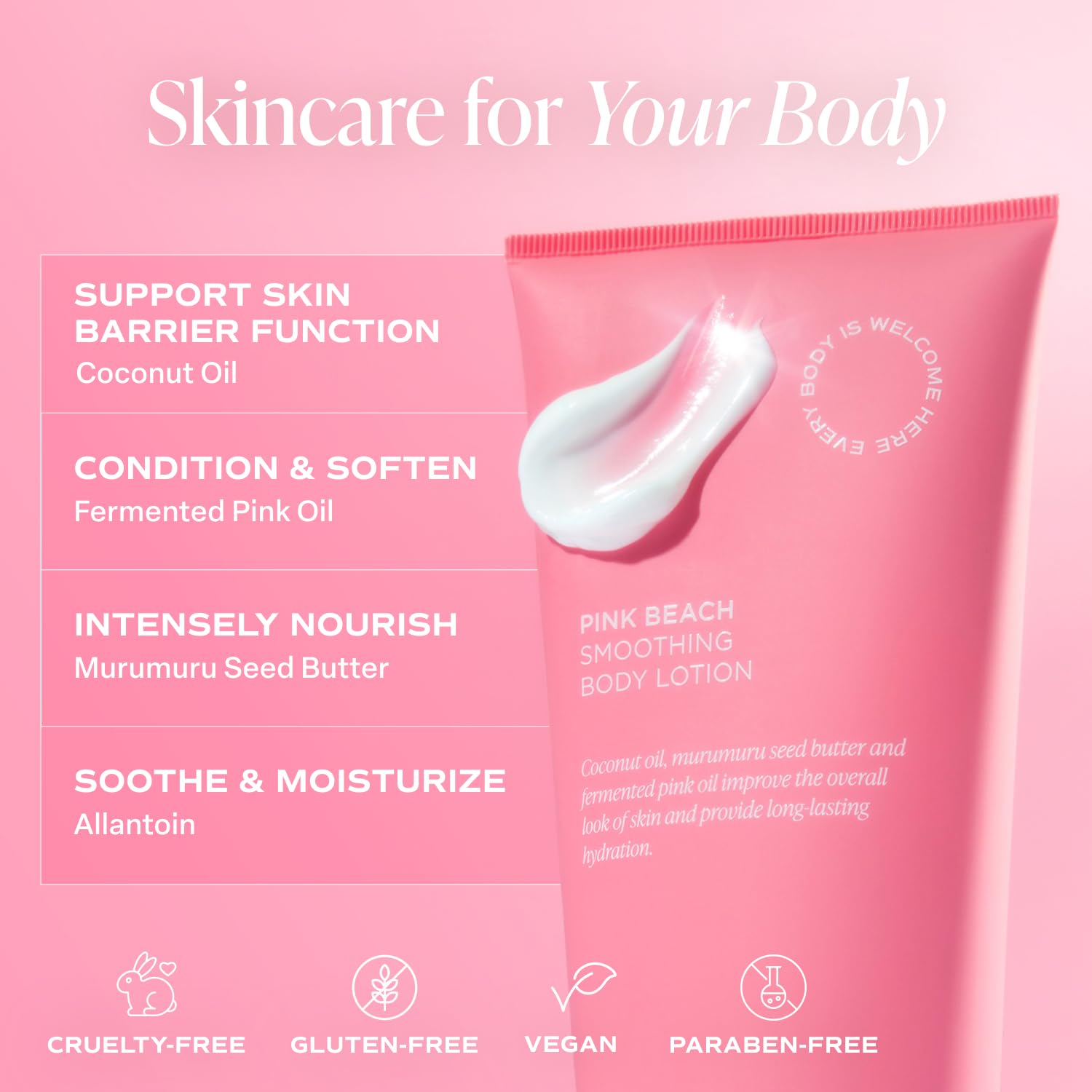 Saltair open tub displaying rich lotion and easy scoop access