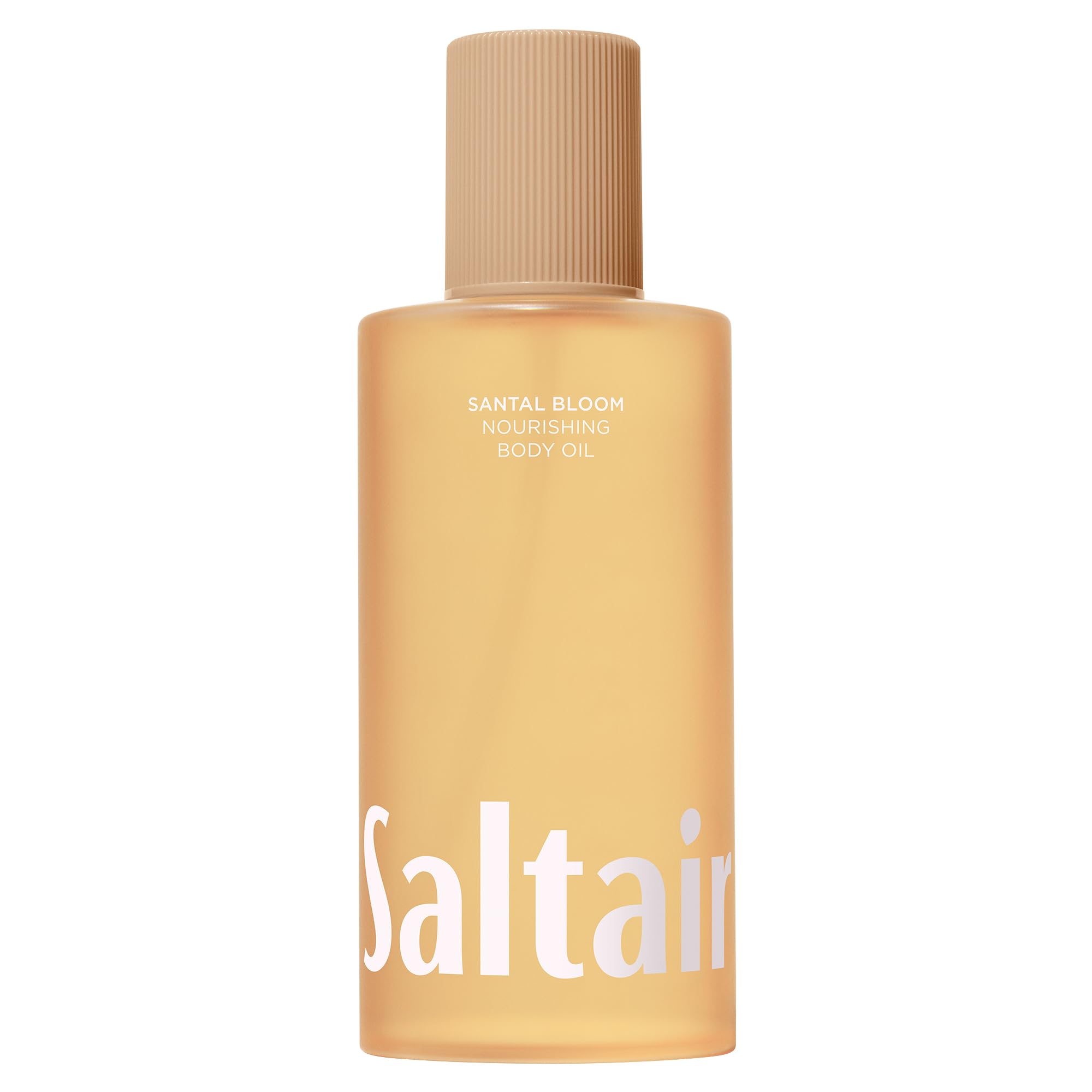 Saltair bottle front packaging showing Santal Bloom and jumbo 10 fl oz benefit