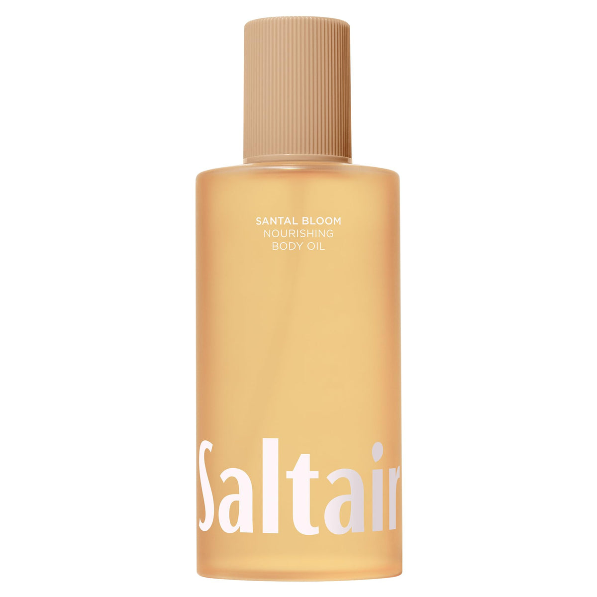 Saltair bottle front packaging showing Santal Bloom and jumbo 10 fl oz benefit