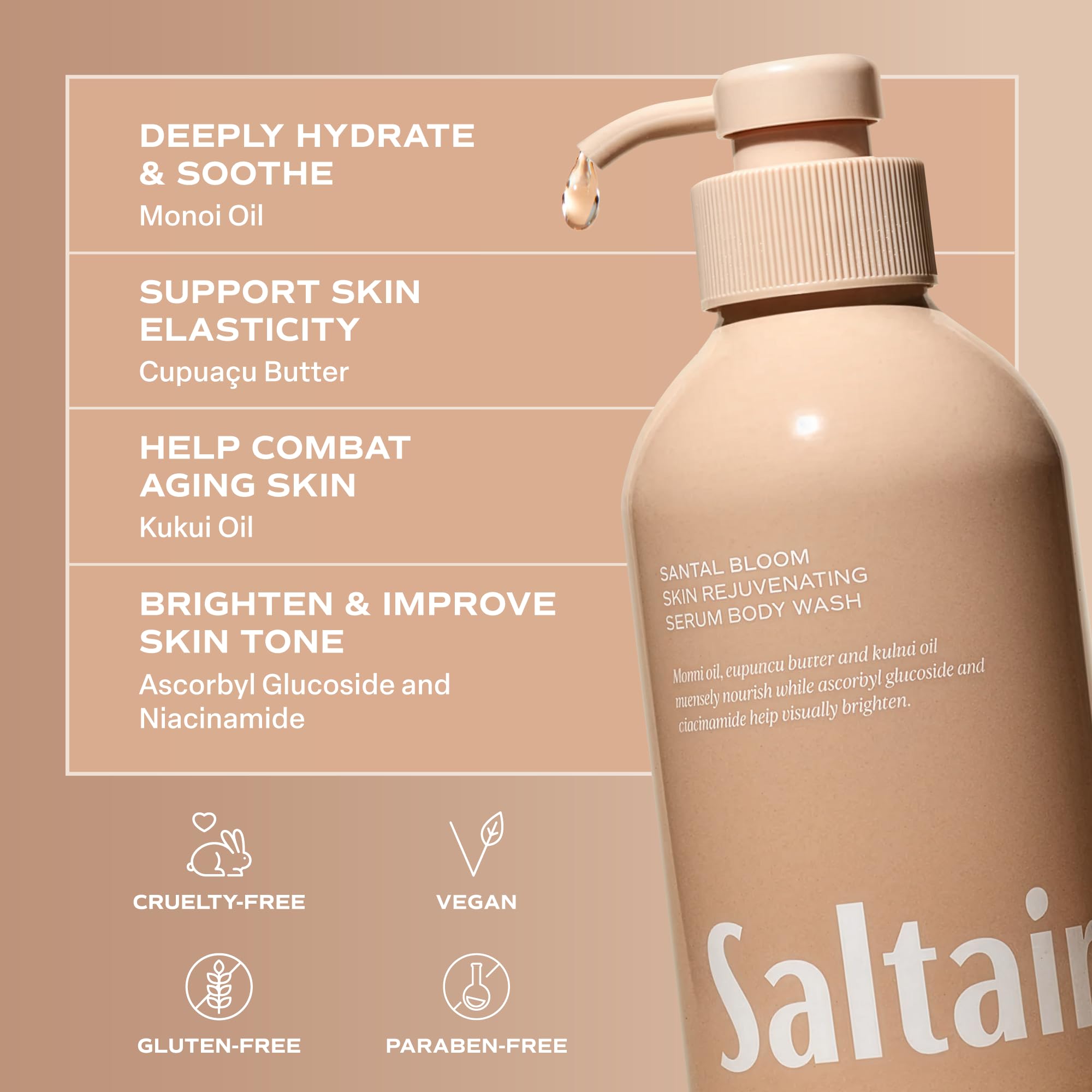 Saltair two bottles side-by-side conveying the convenient 2-pack value