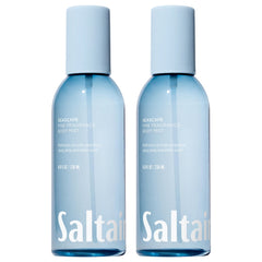 Saltair Seascape front packaging showing two 8 fl oz bottles and fresh design benefits portability