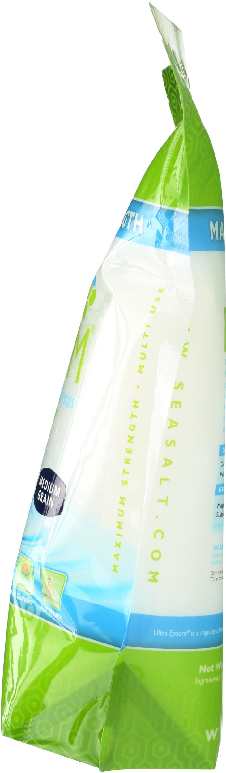 SaltWorks label and ingredients view indicating purity and quality benefit