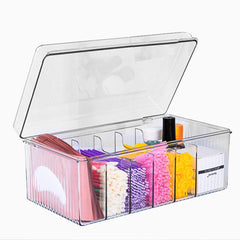 Samchilderlan front view with clear lid showing organized tools and quick visibility