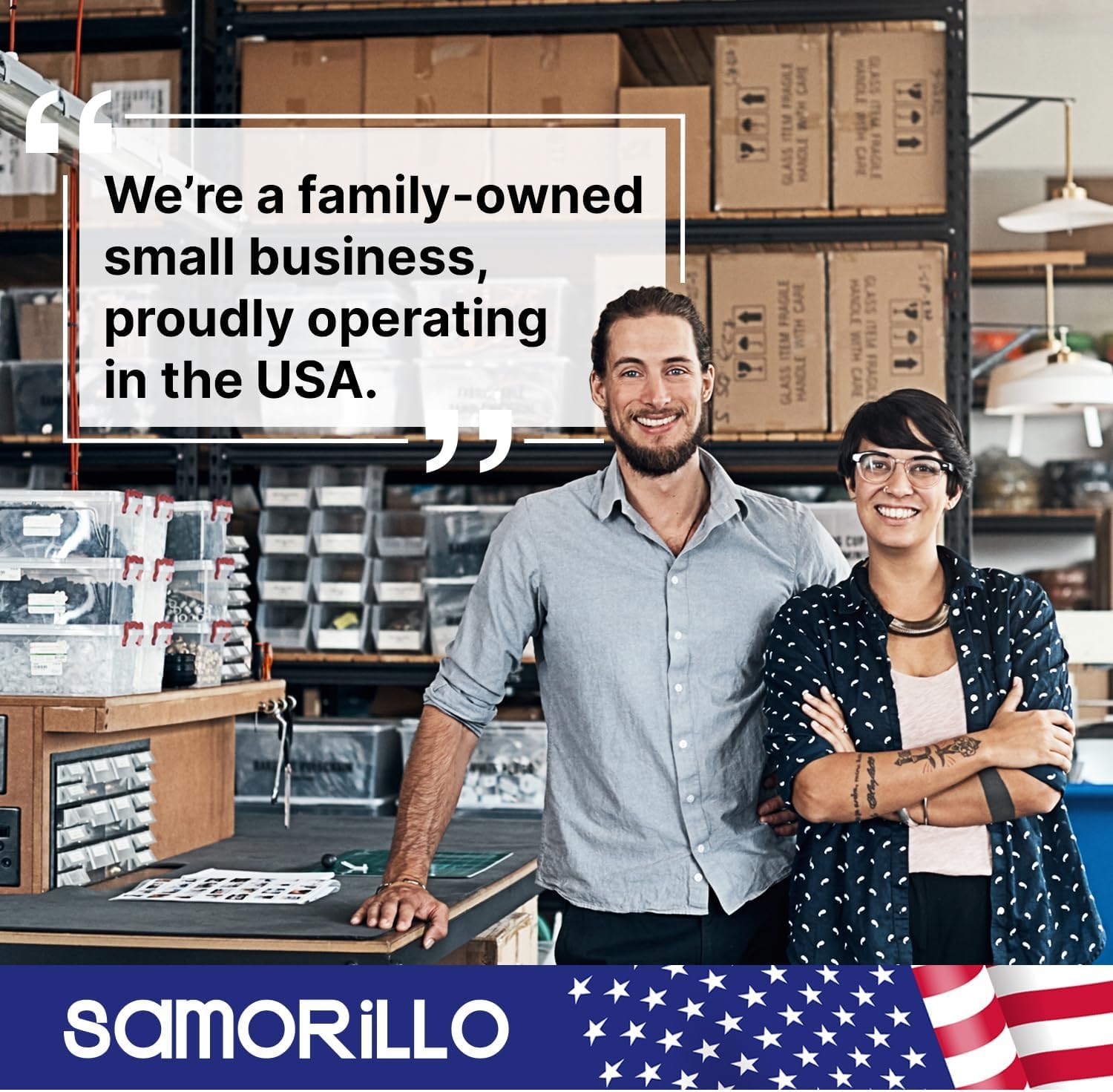 Samorillo packaging label and ingredients listing reassuring ingredient transparency