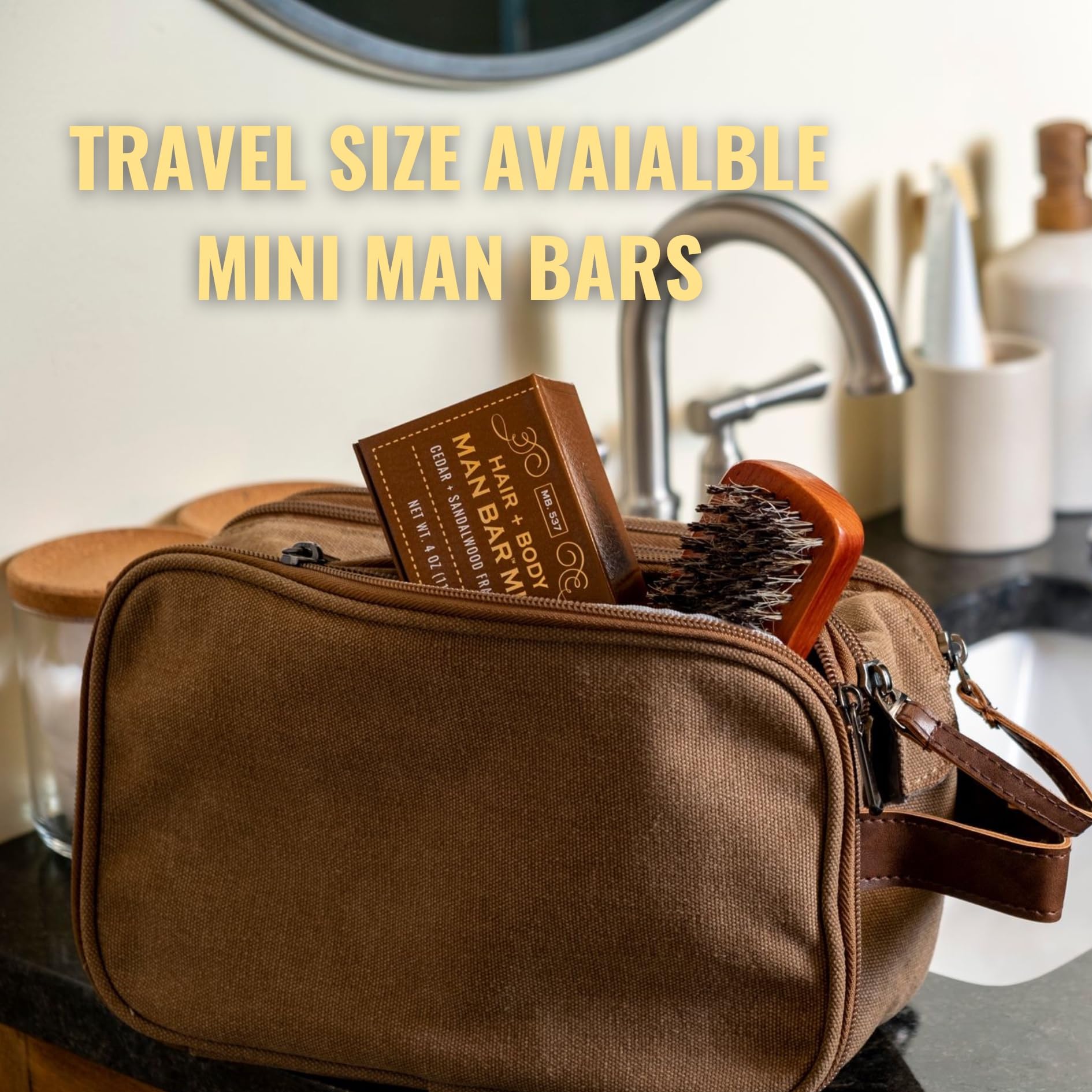 San Francisco Soap Company bar being used in shower, showing effective rinsing and refreshment