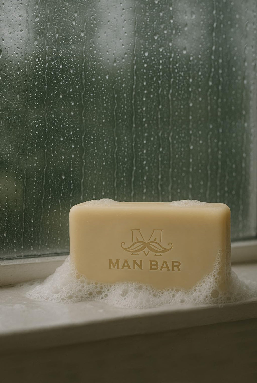 San Francisco Soap Company rich lather from Midnight Amber bar demonstrating cleansing