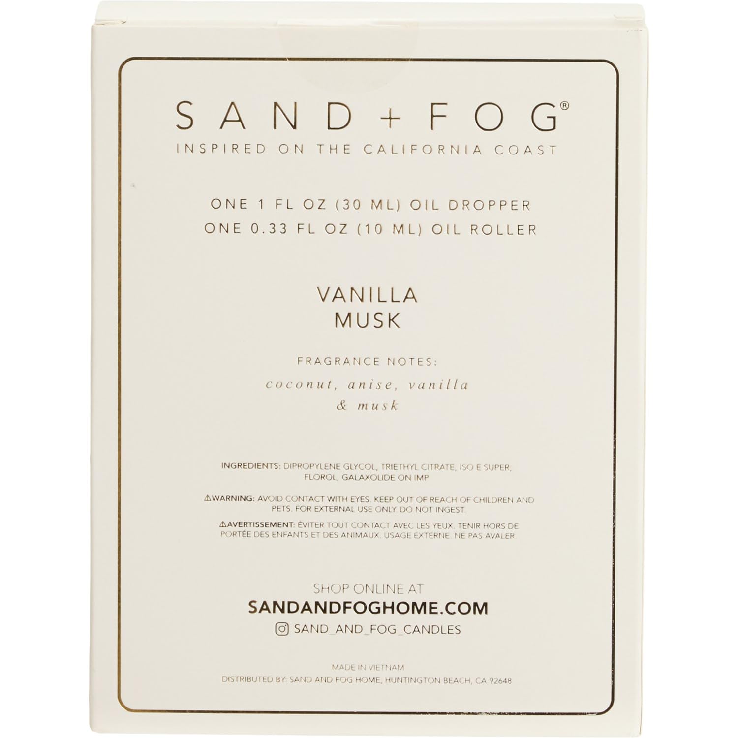 Sand + Fog rollerball applicator in hand for easy touch-ups, convenient travel benefit