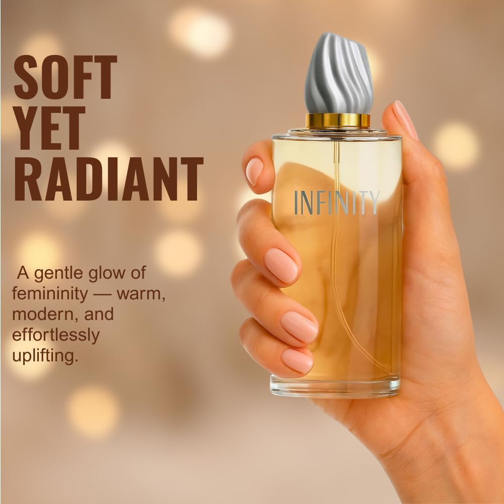 Sandora Fragrances lifestyle dresser setting evoking soft, romantic everyday elegance
