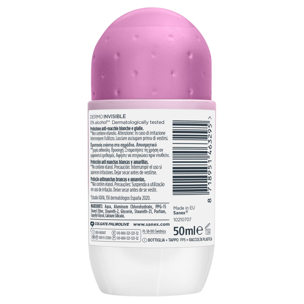Sanex roll-on in morning routine setting conveying everyday confidence and comfort
