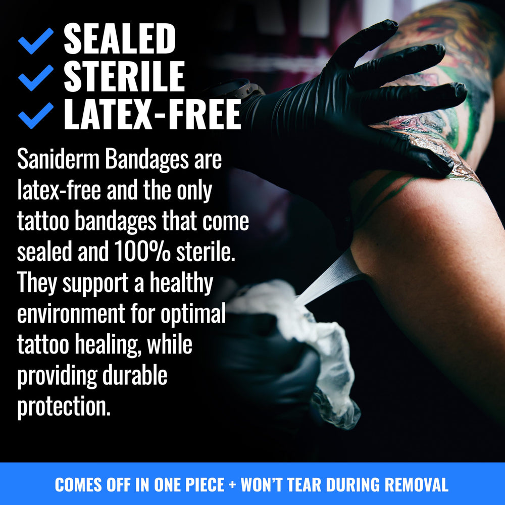 Saniderm Flex applied on an elbow illustrating flexibility and movement comfort