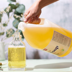 Sanit foam texture close-up demonstrating rich lather and hydration
