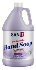 Sanit front label on gallon showing lavender scent and benefits
