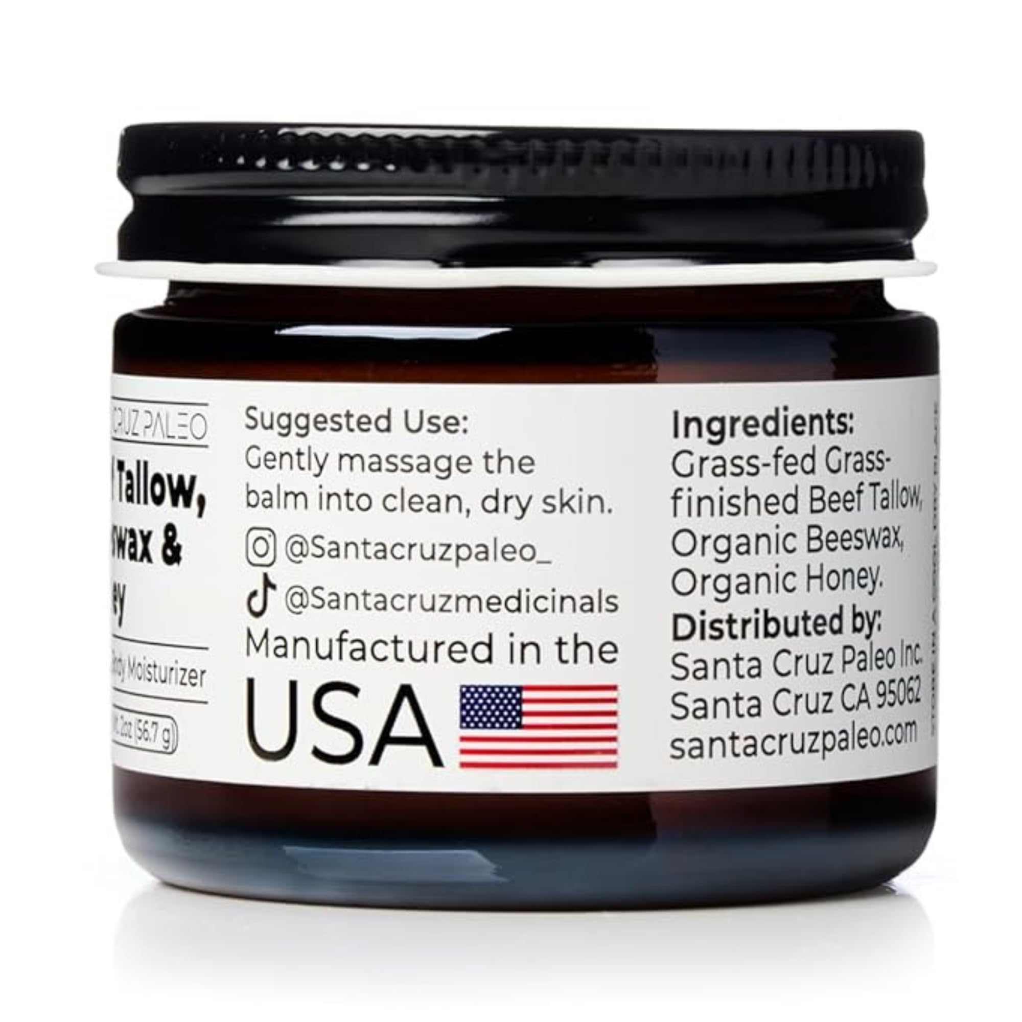 Santa Cruz Paleo honey drizzle illustrating soothing humectant effect