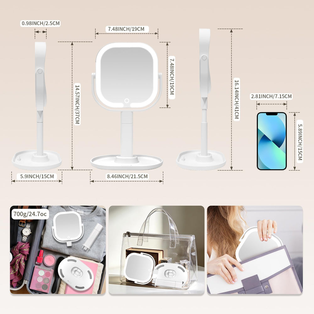 SANYCASA storage base holding cosmetics that keeps essentials organized