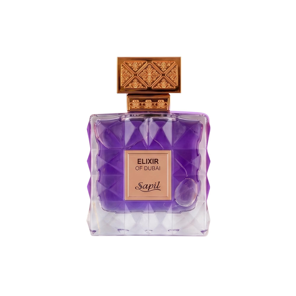 Sapil front bottle view showing elegant packaging and gift-ready presentation