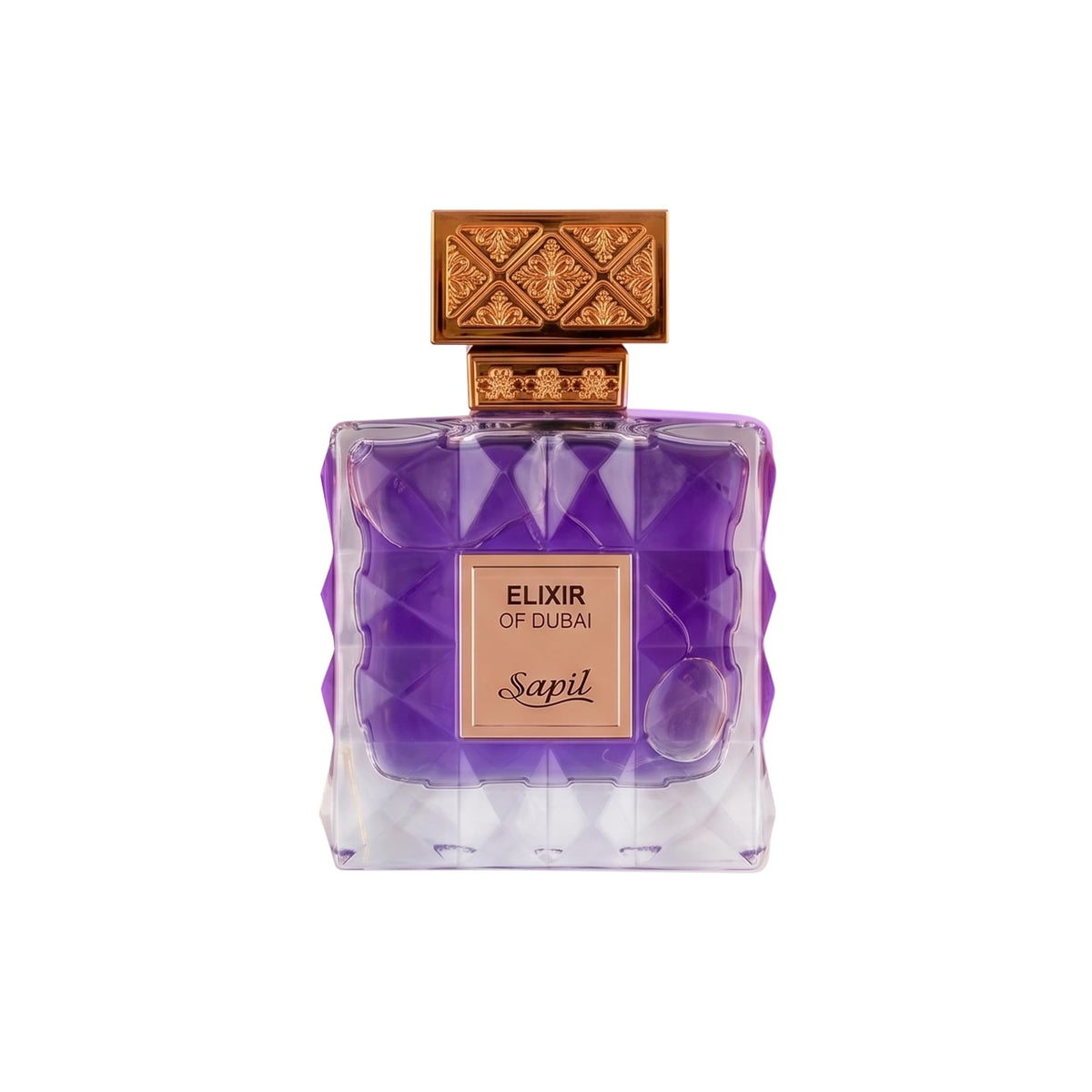 Sapil front bottle view showing elegant packaging and gift-ready presentation